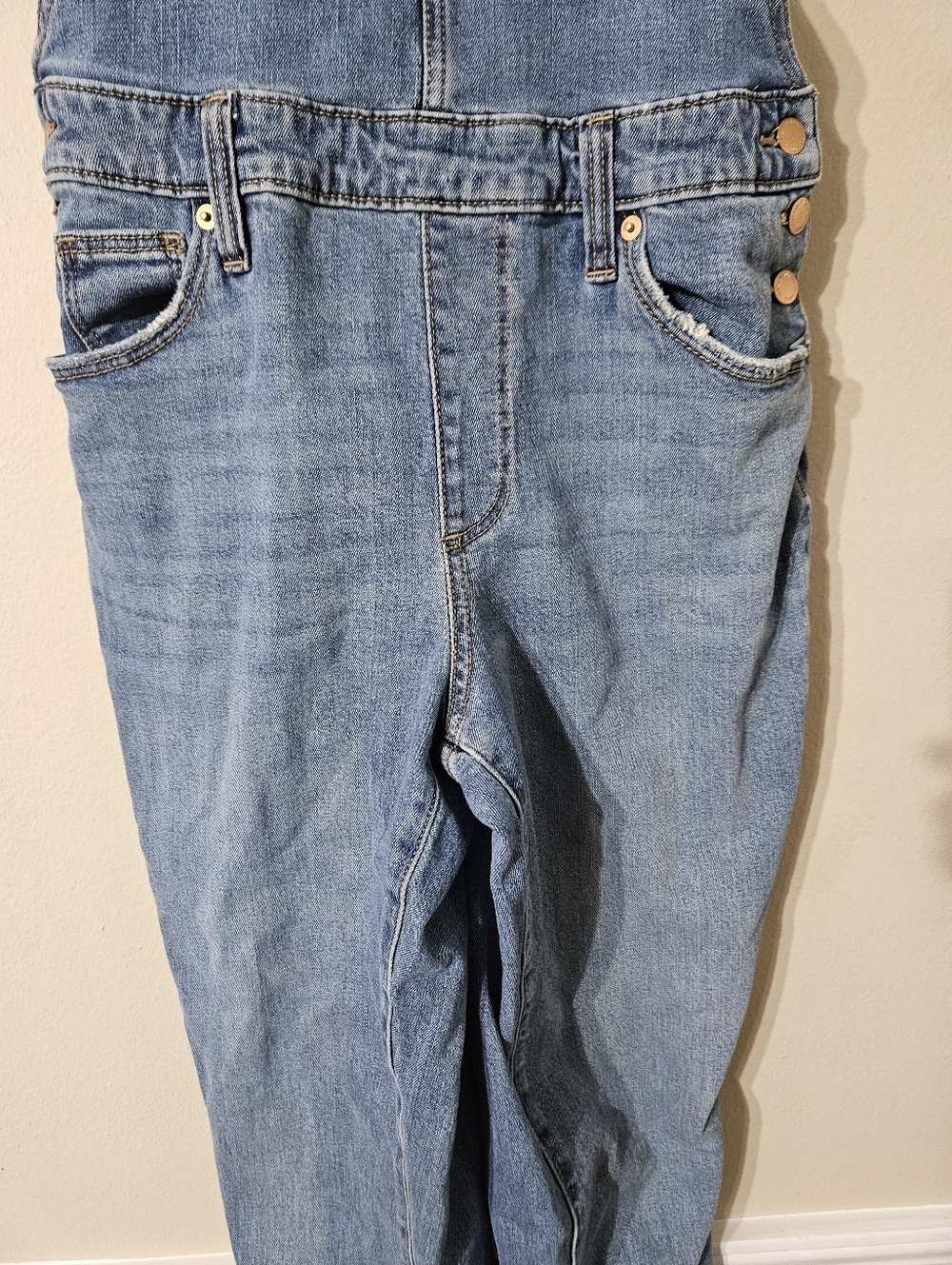Universal Thread Denim Overalls Size 4 - Picture 3 of 9
